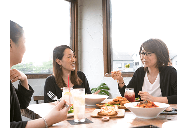 昼女子宴会